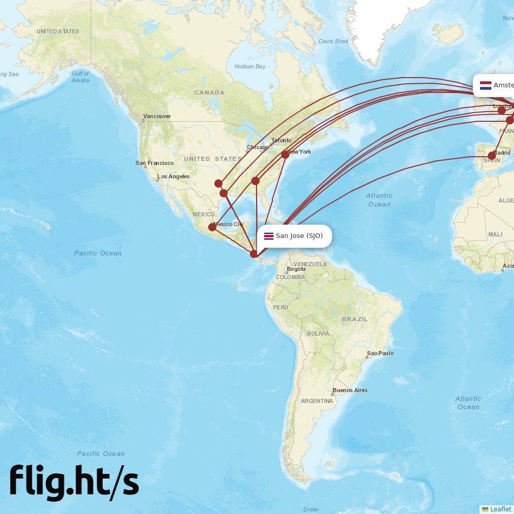 SJO-AMS