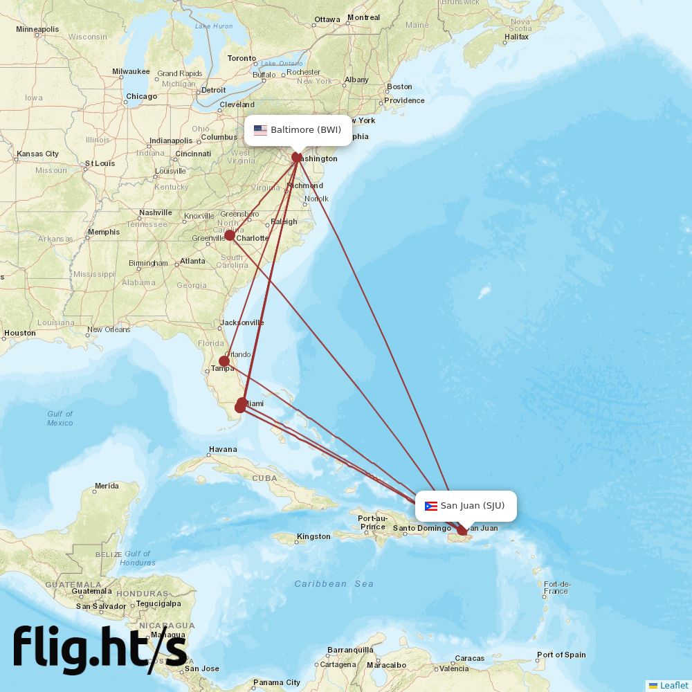 SJU-BWI