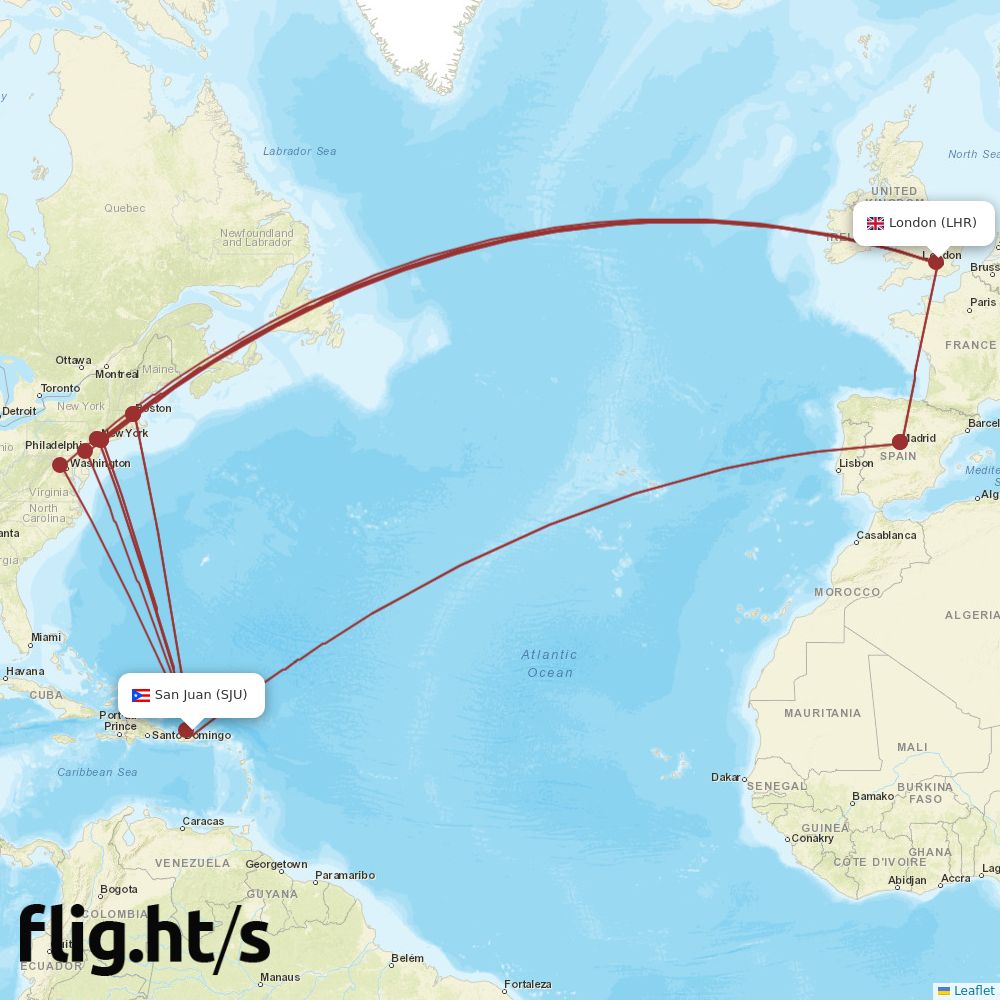 SJU-LHR