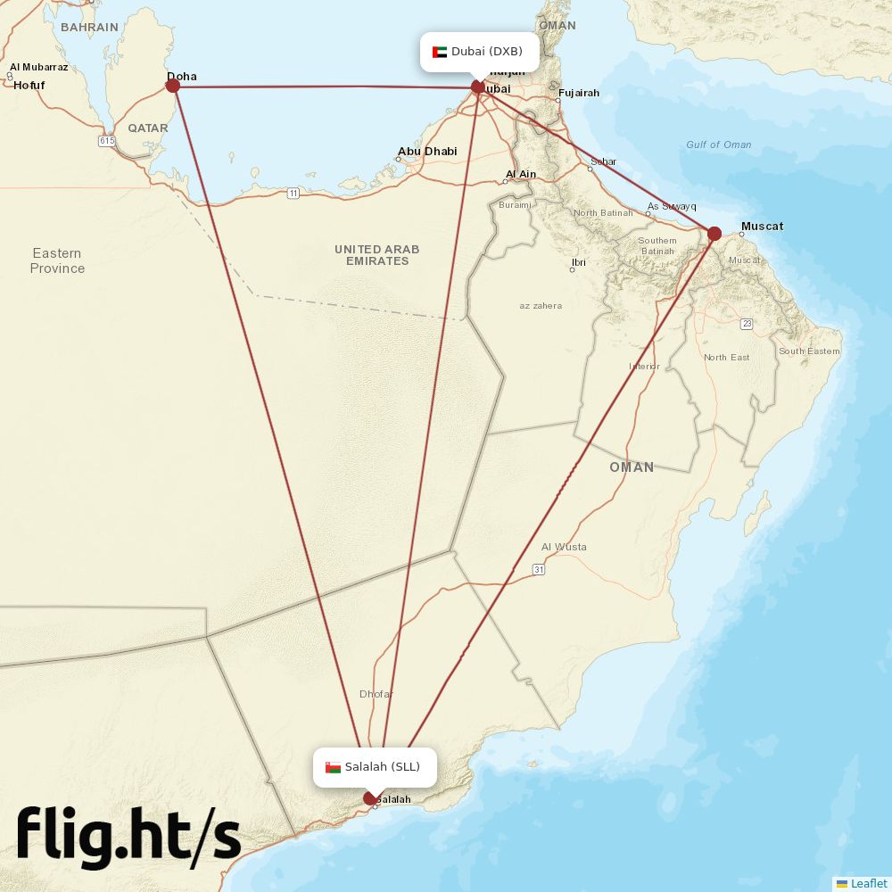 SLL-DXB