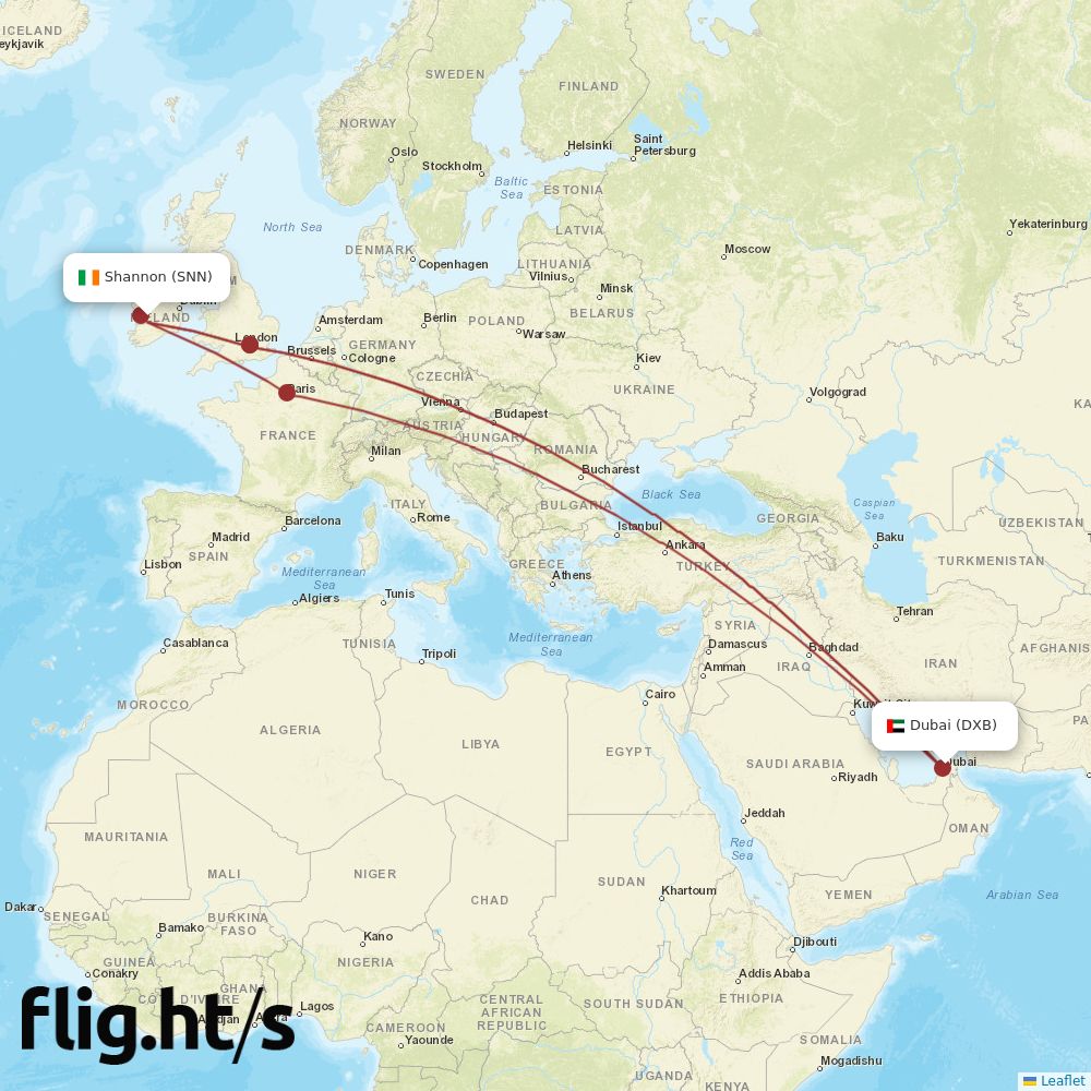 SNN-DXB