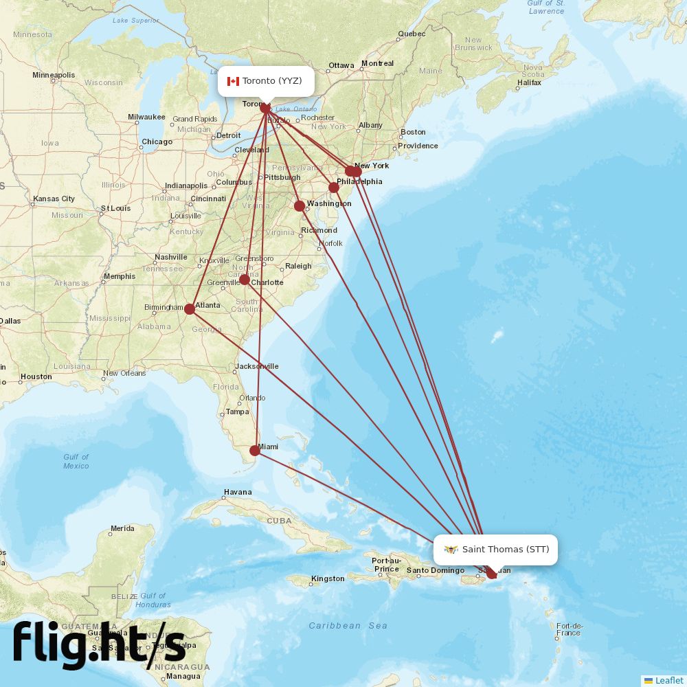 STT-YYZ