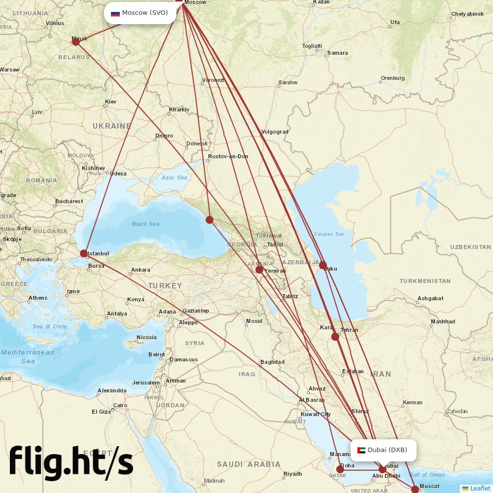 SVO-DXB