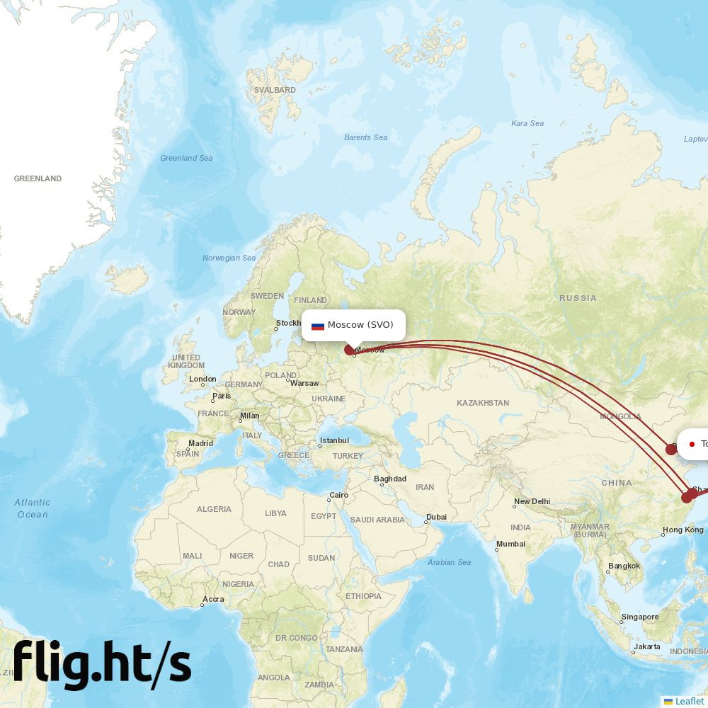 SVO-NRT