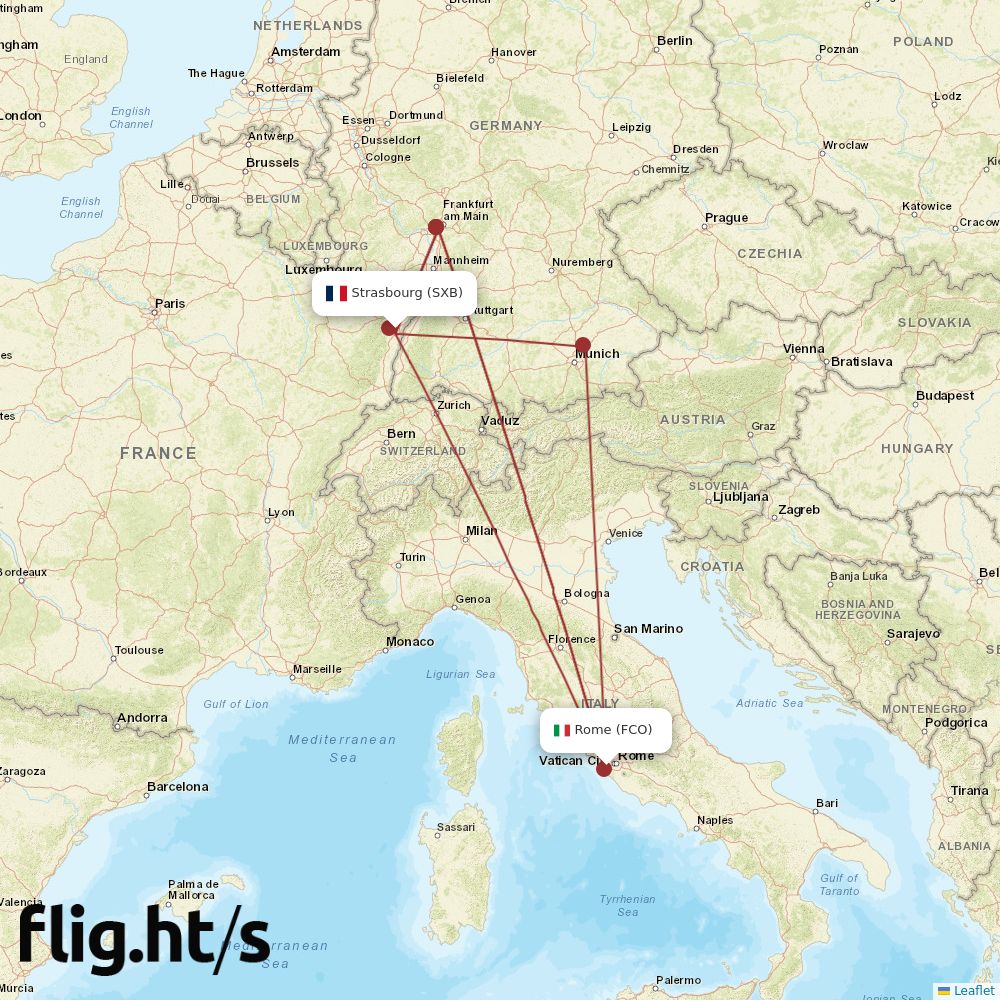 SXB-FCO
