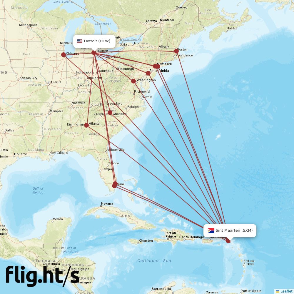 SXM-DTW