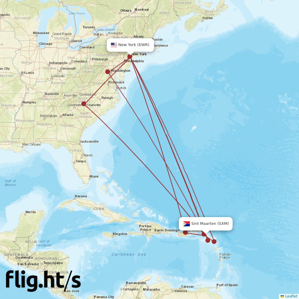 SXM-EWR