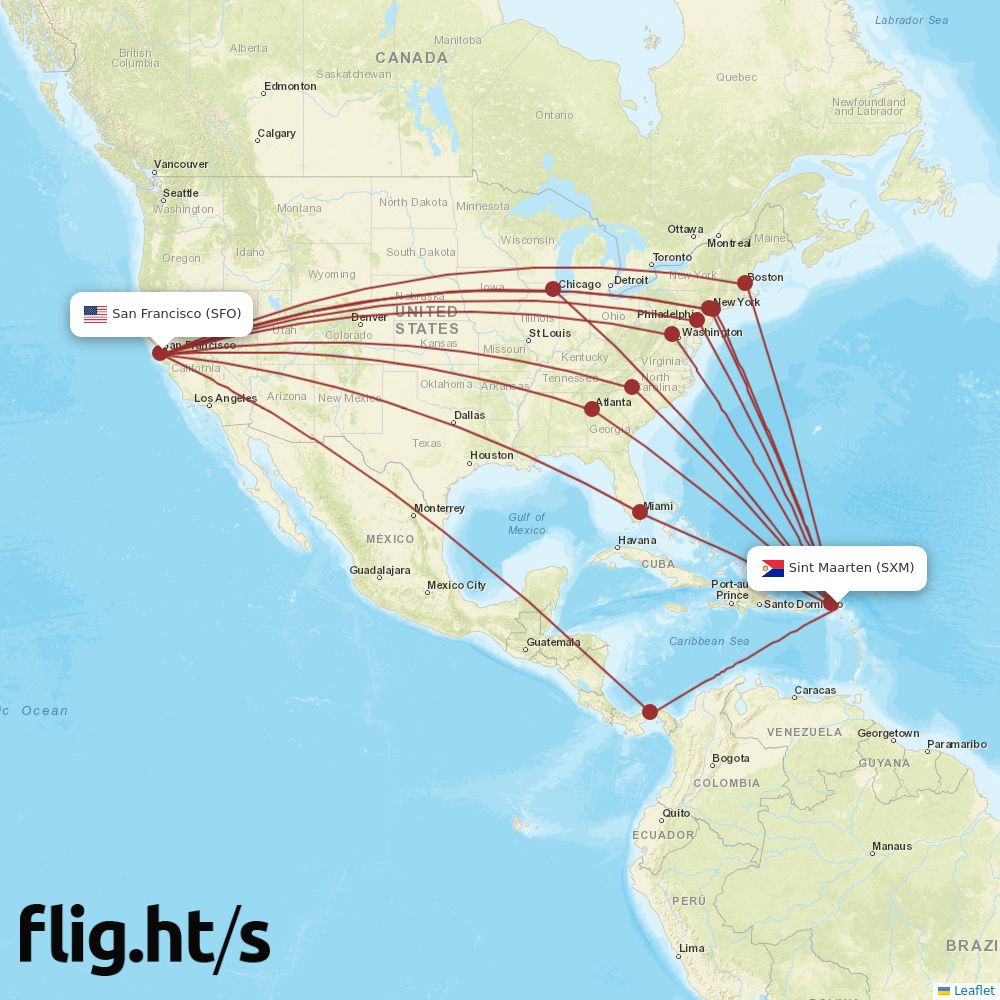 SXM-SFO