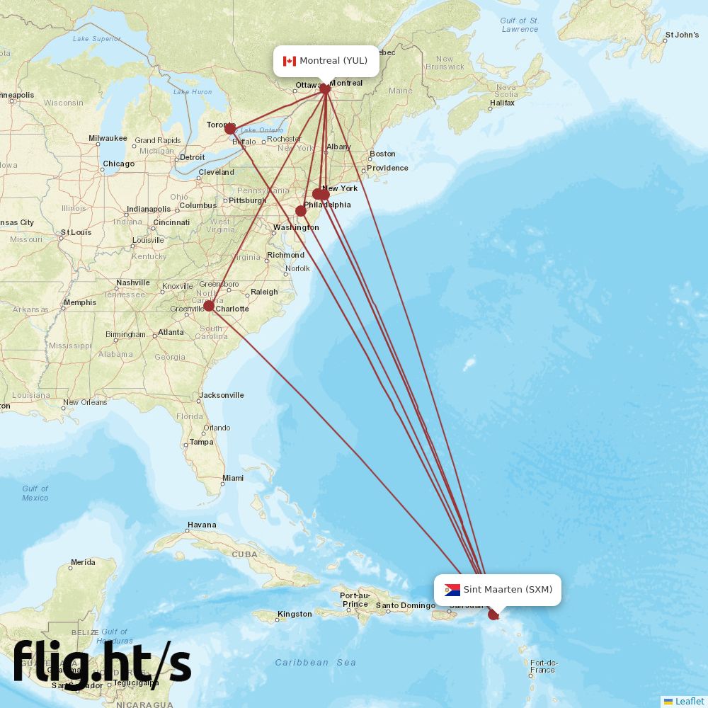 SXM-YUL