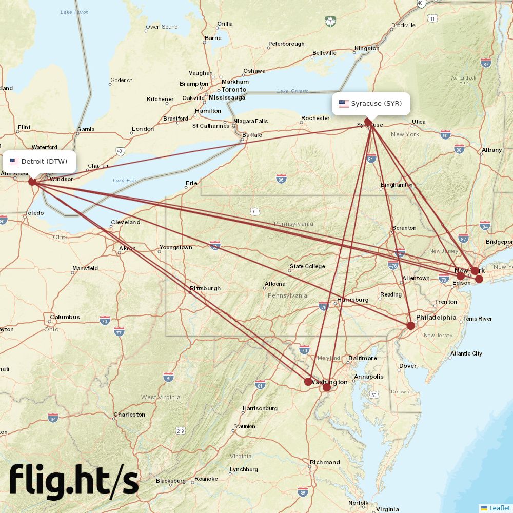 SYR-DTW