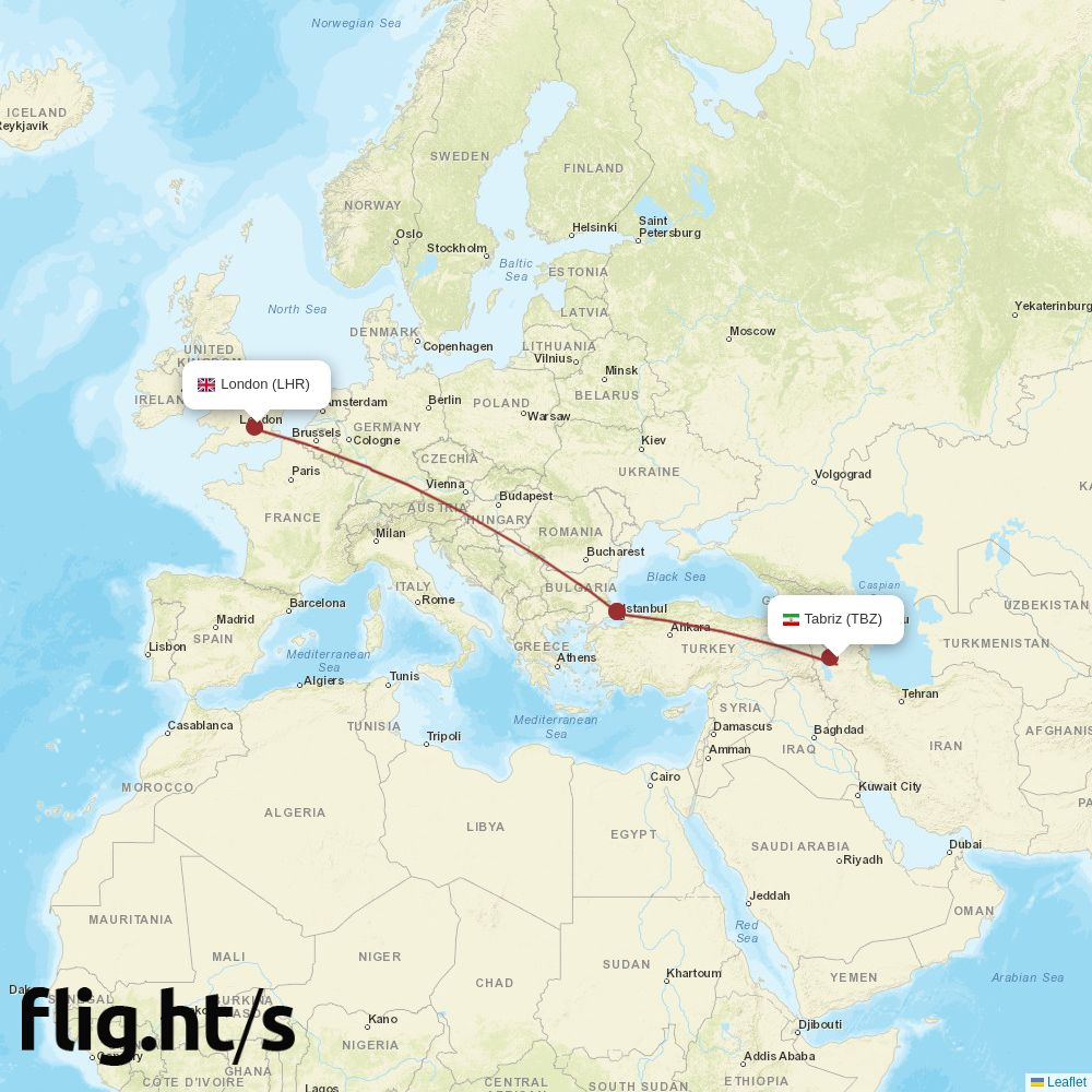 TBZ-LHR