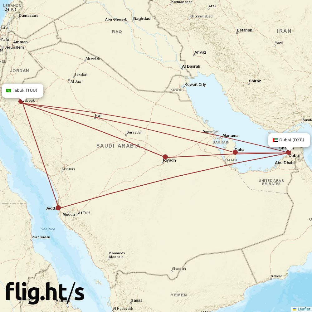 TUU-DXB