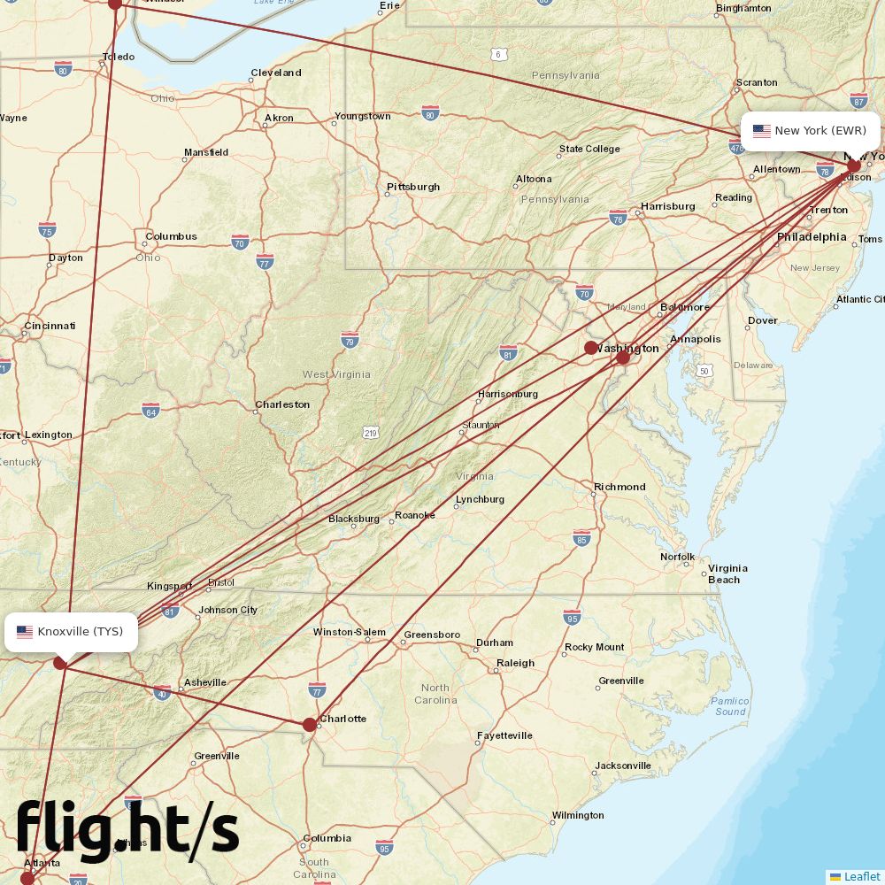 TYS-EWR