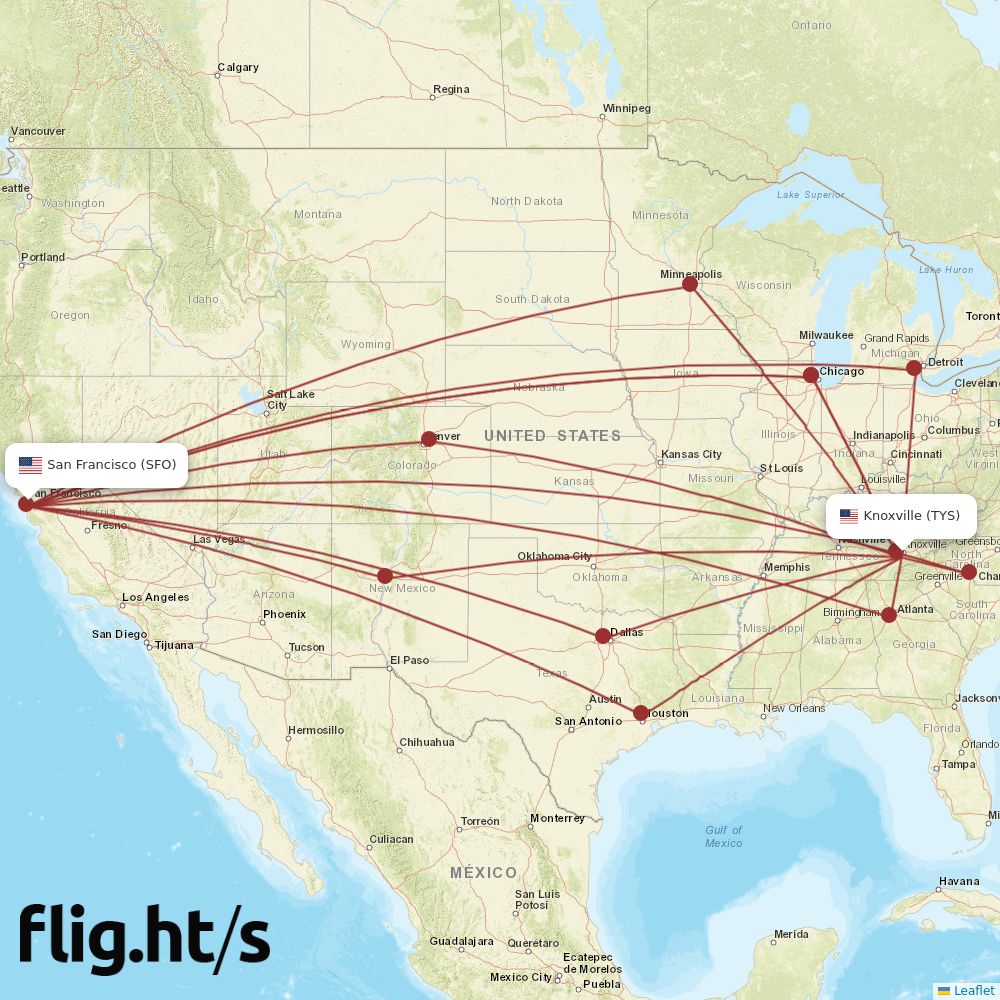 TYS-SFO