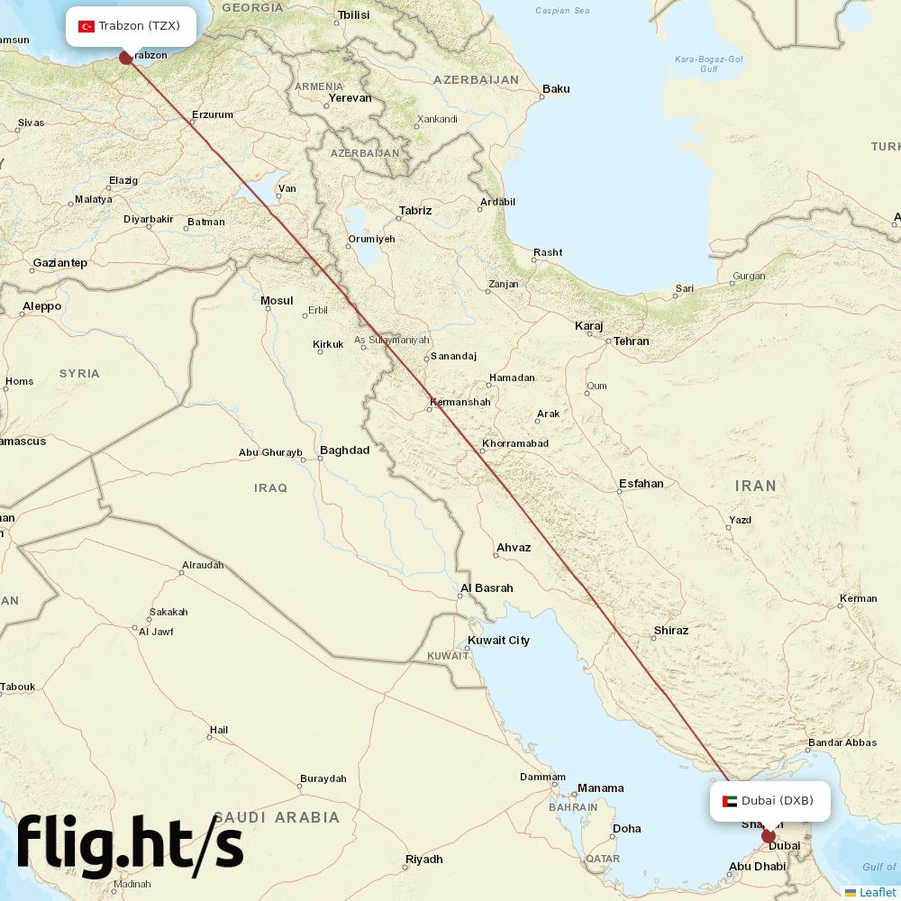 TZX-DXB