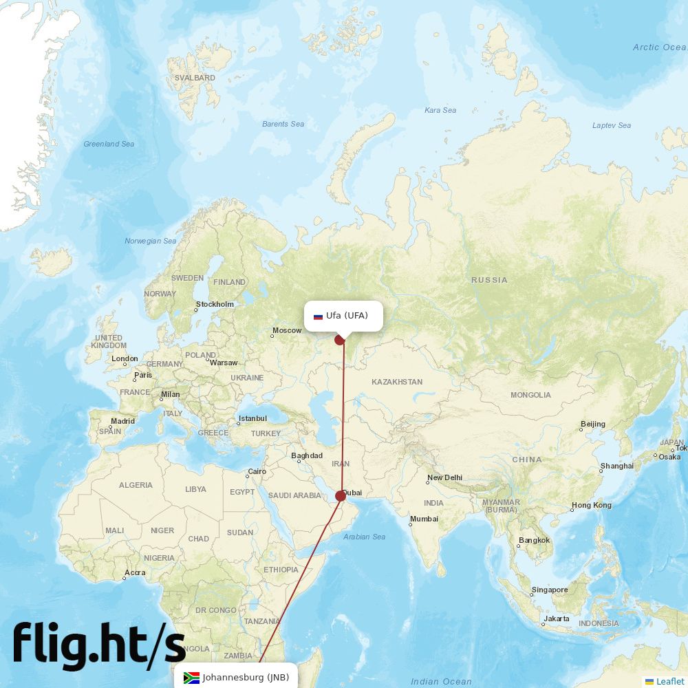 UFA-JNB
