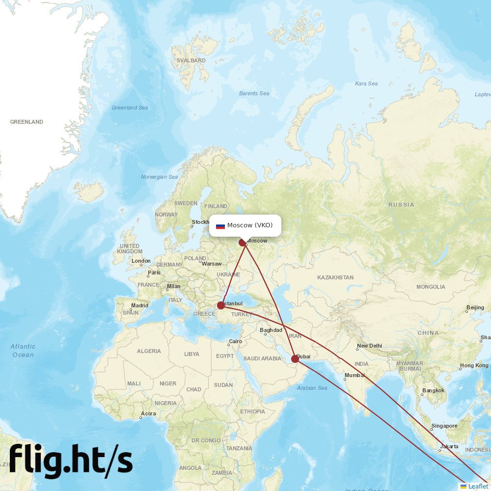 VKO-SYD