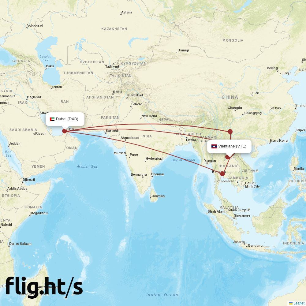VTE-DXB