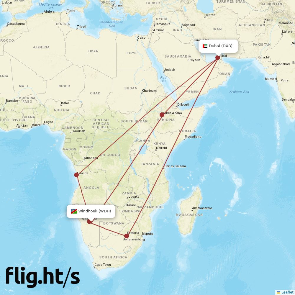 WDH-DXB