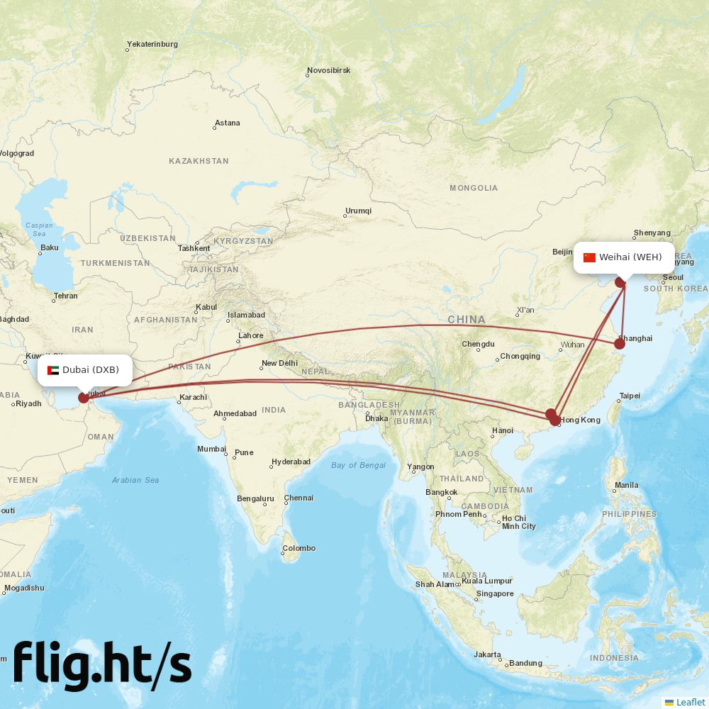 WEH-DXB