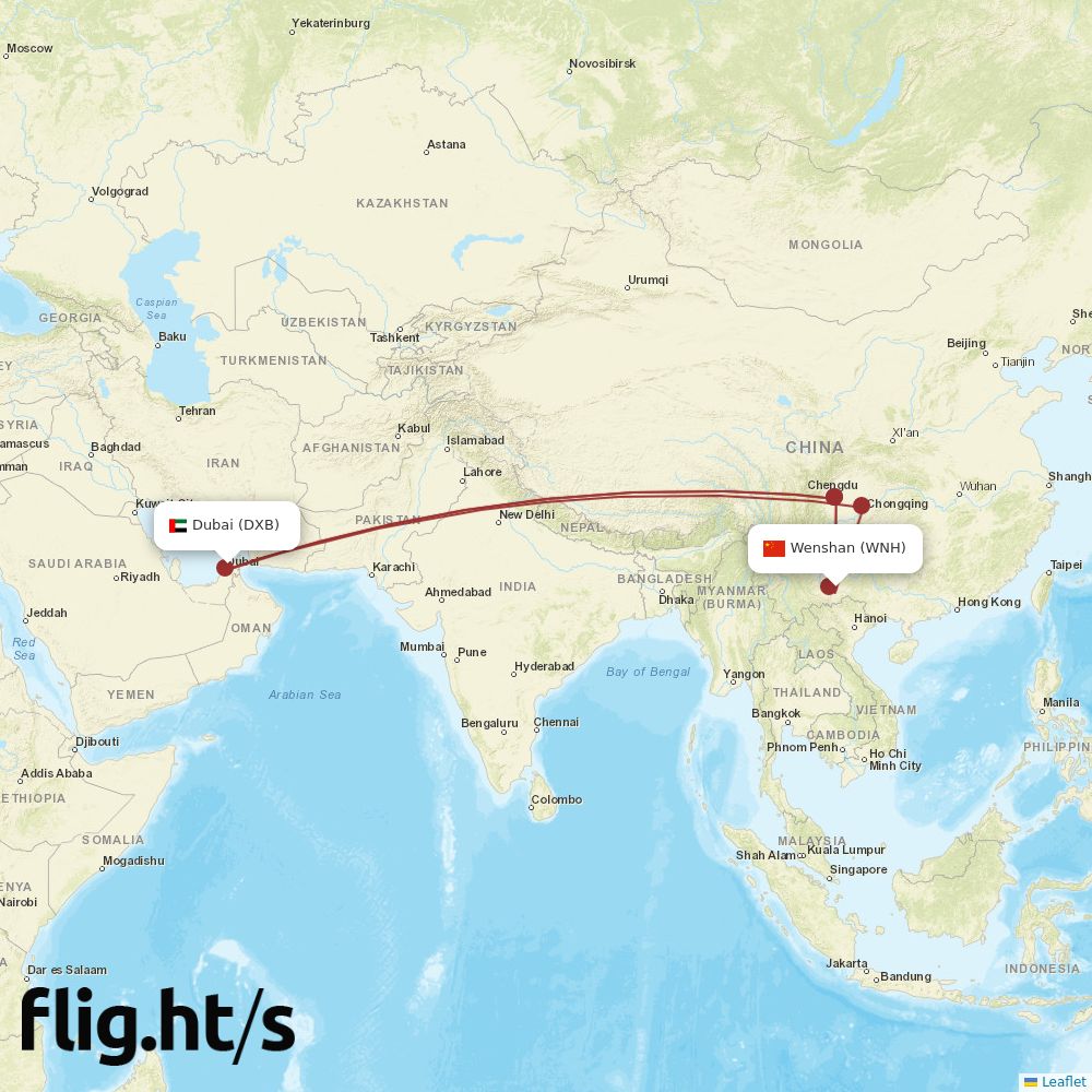 WNH-DXB