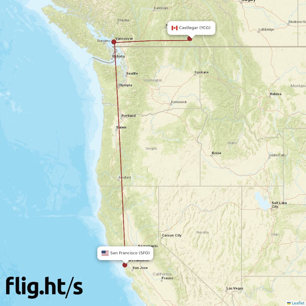 YCG-SFO