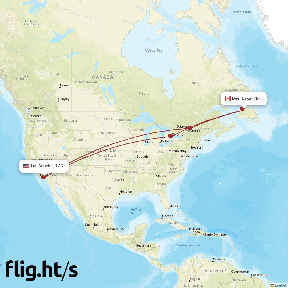 YDF-LAX