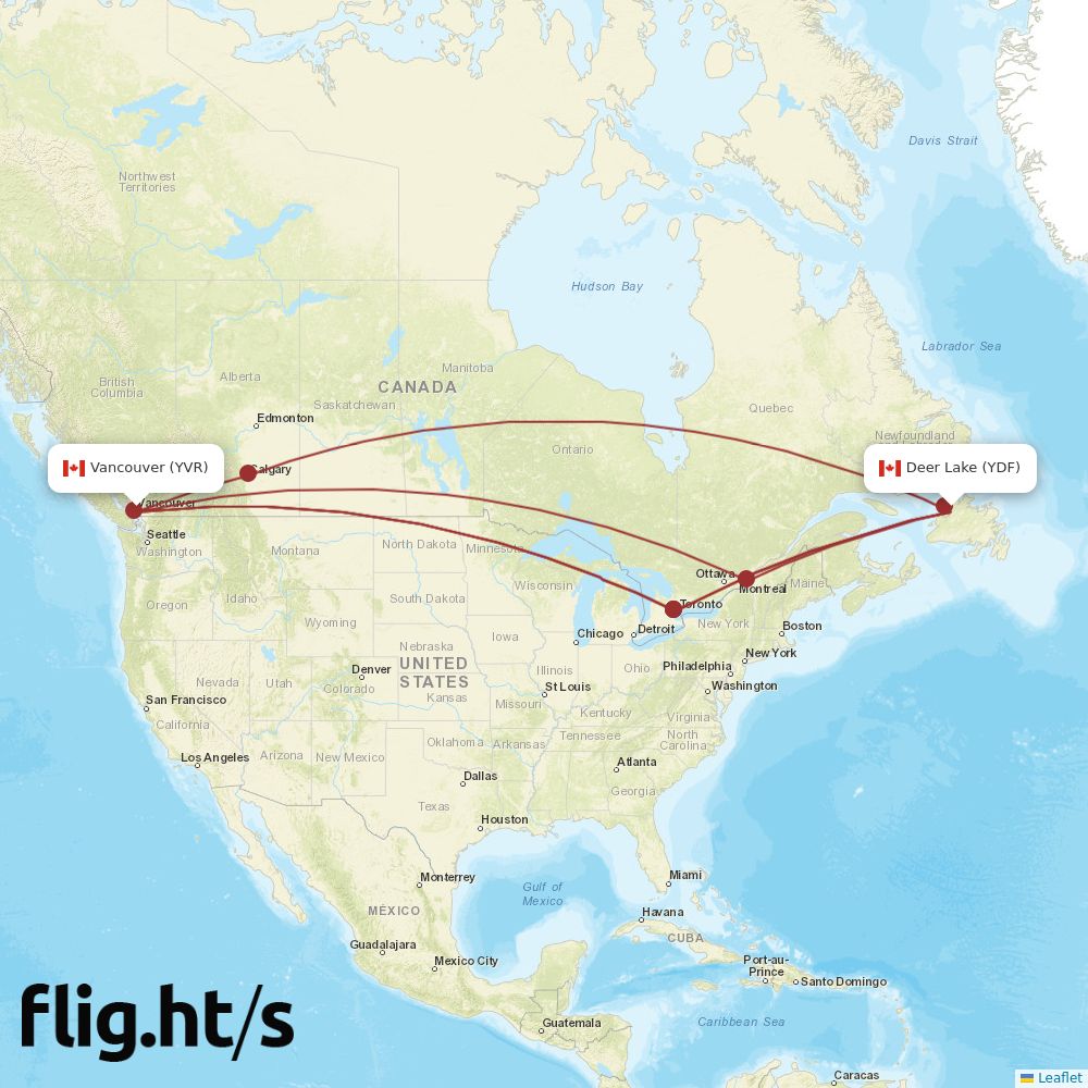 YDF-YVR