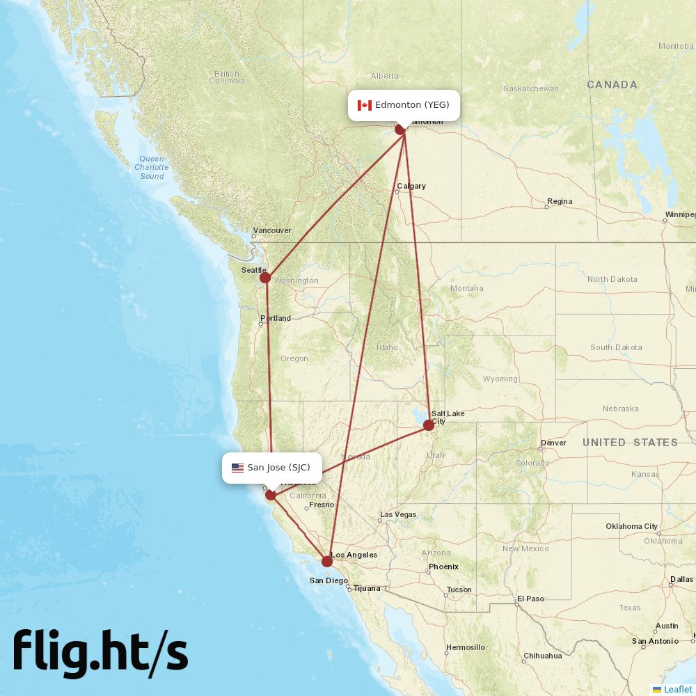 YEG-SJC