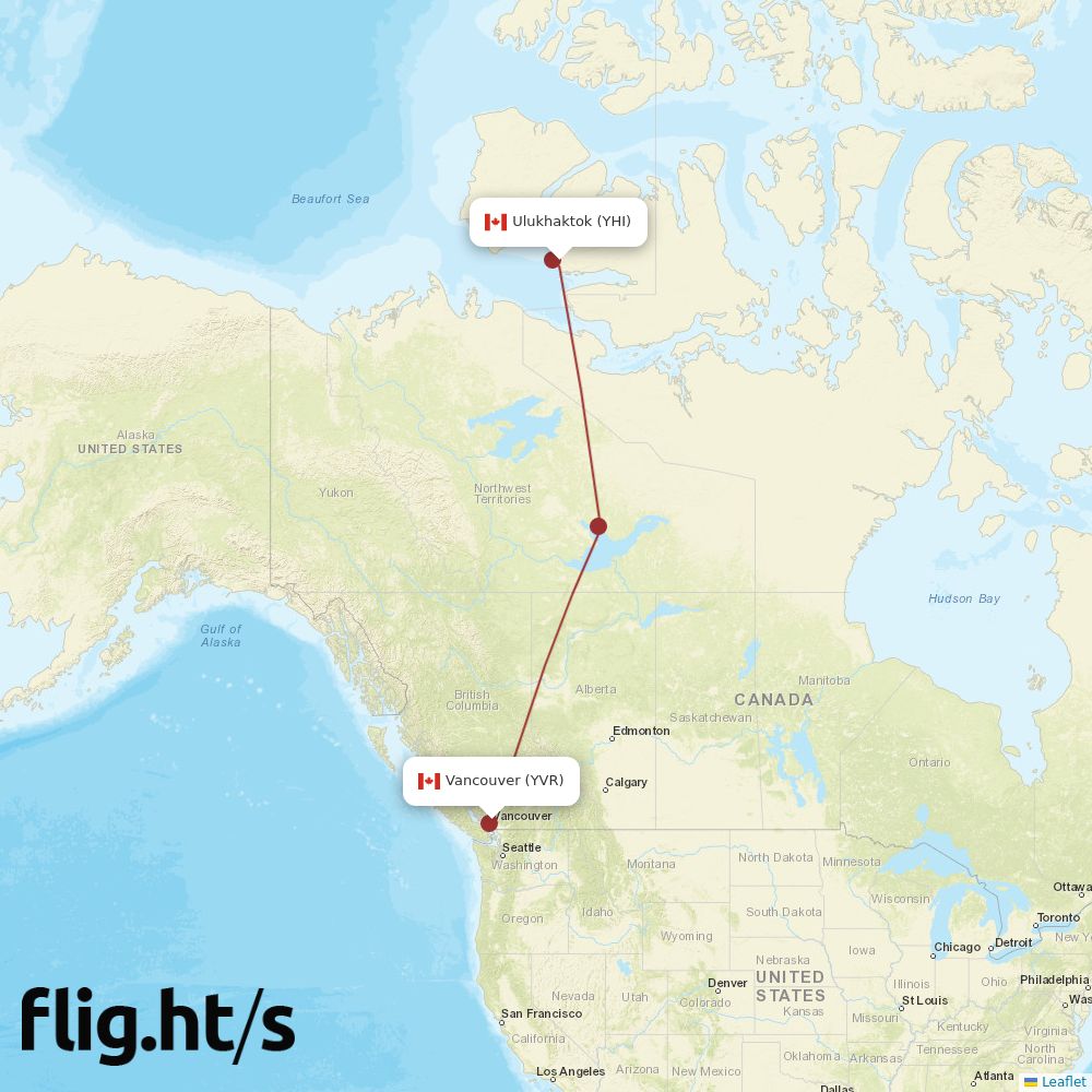 YHI-YVR