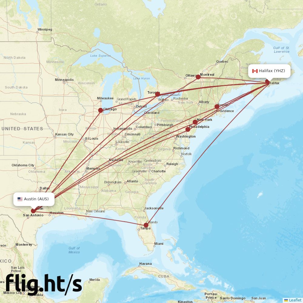 YHZ-AUS