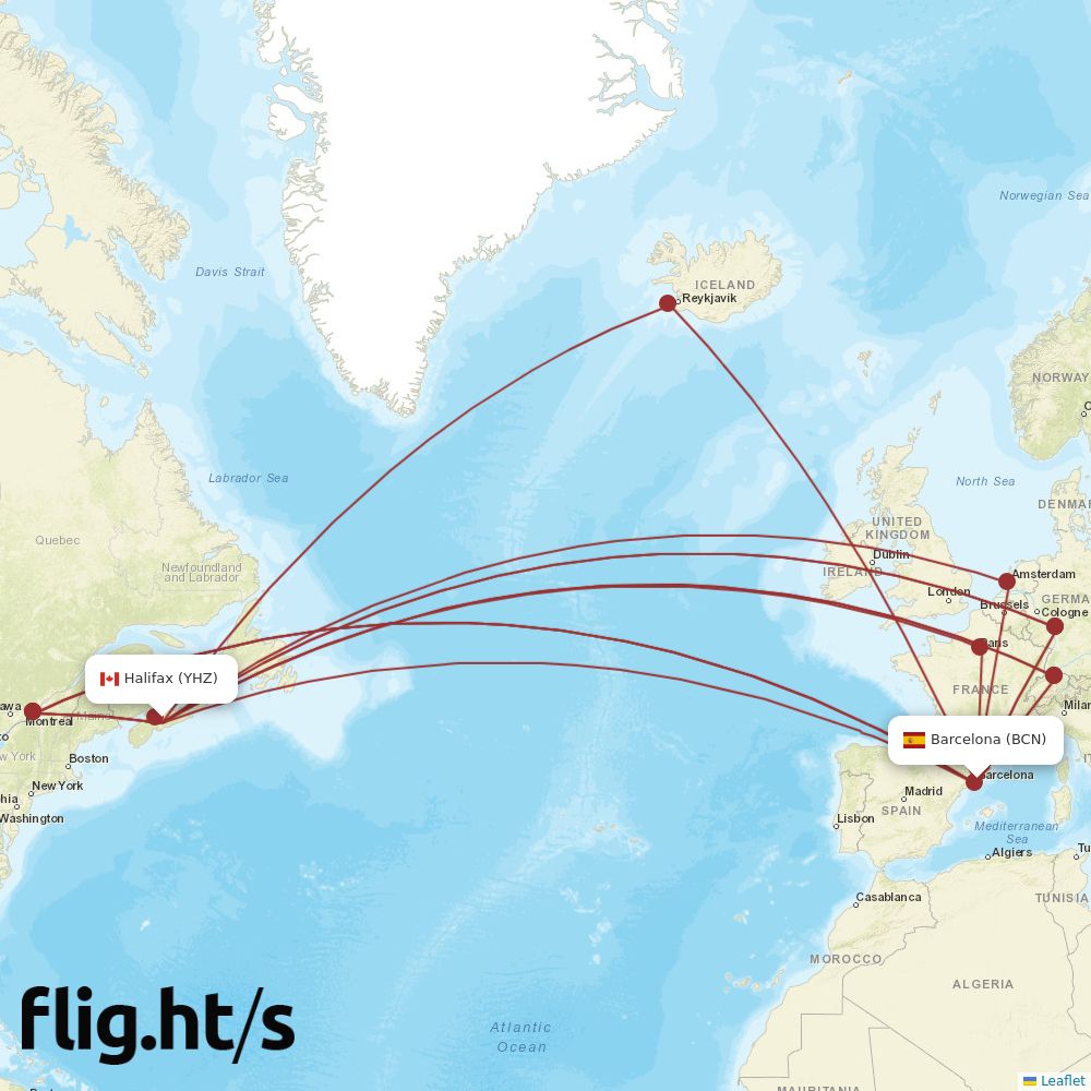 YHZ-BCN
