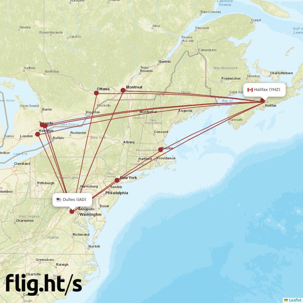 YHZ-IAD