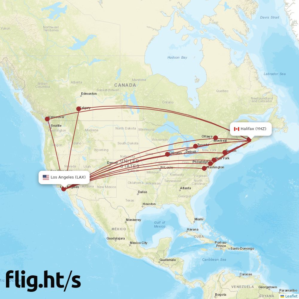 YHZ-LAX