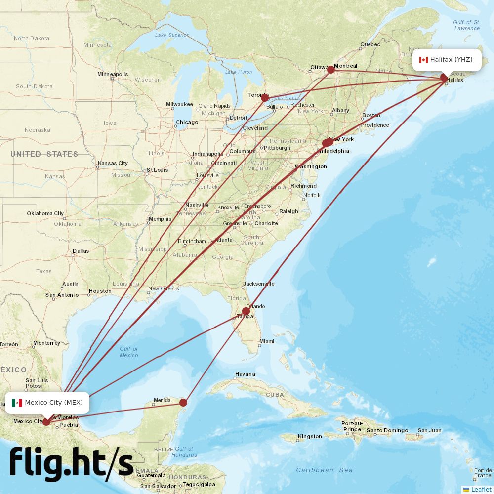 YHZ-MEX