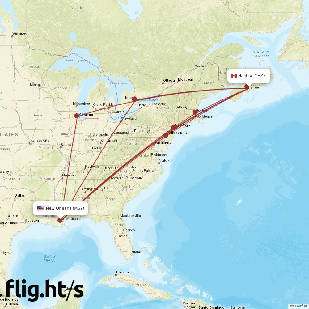 YHZ-MSY