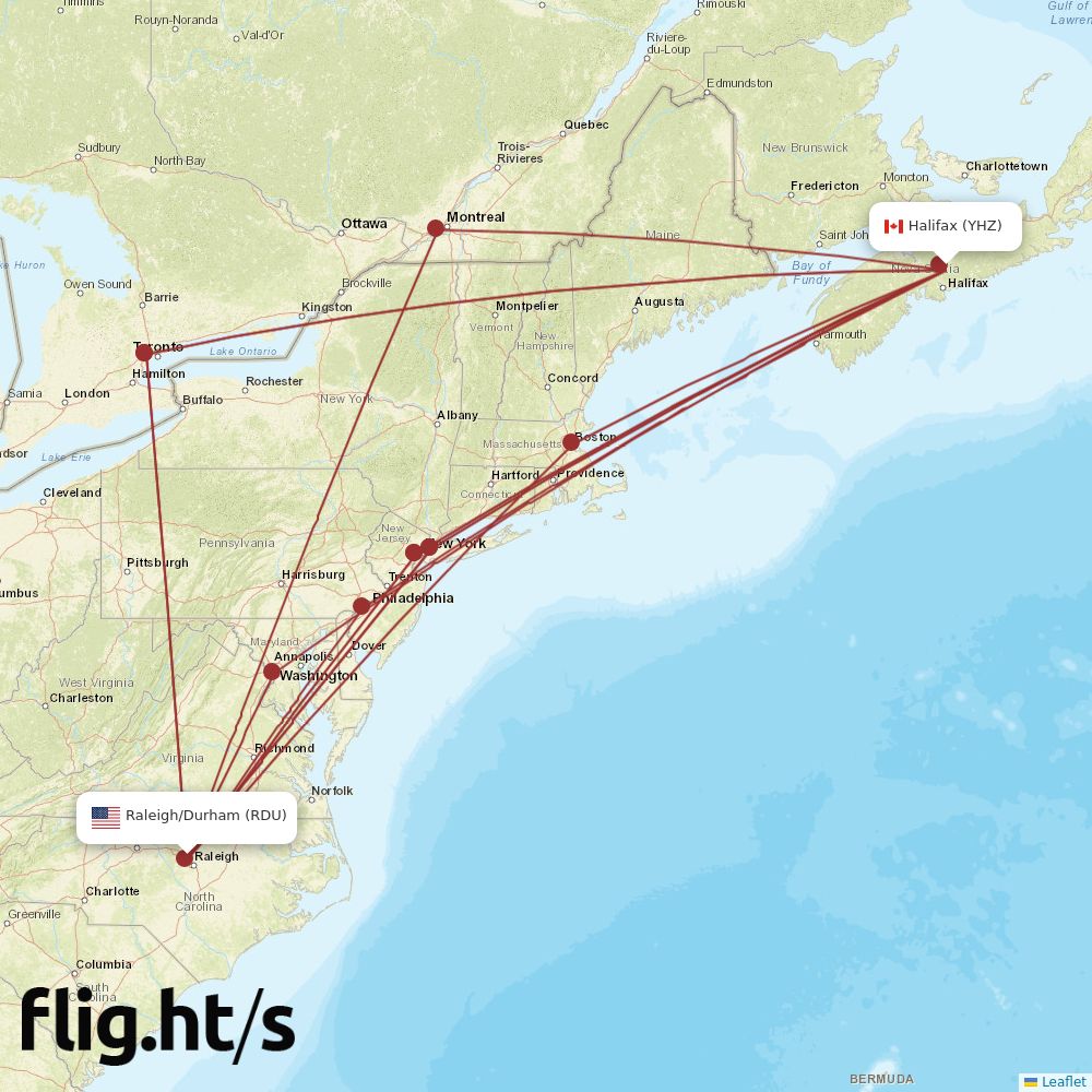 YHZ-RDU