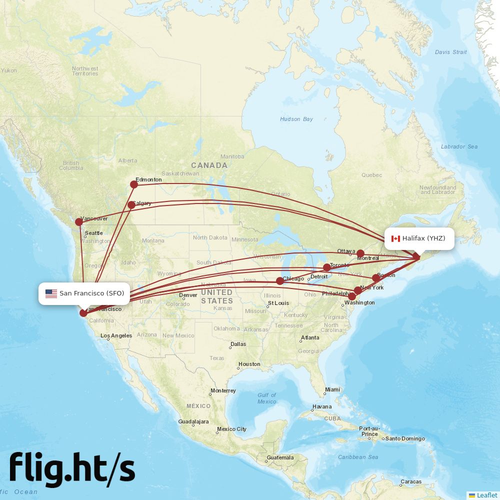YHZ-SFO