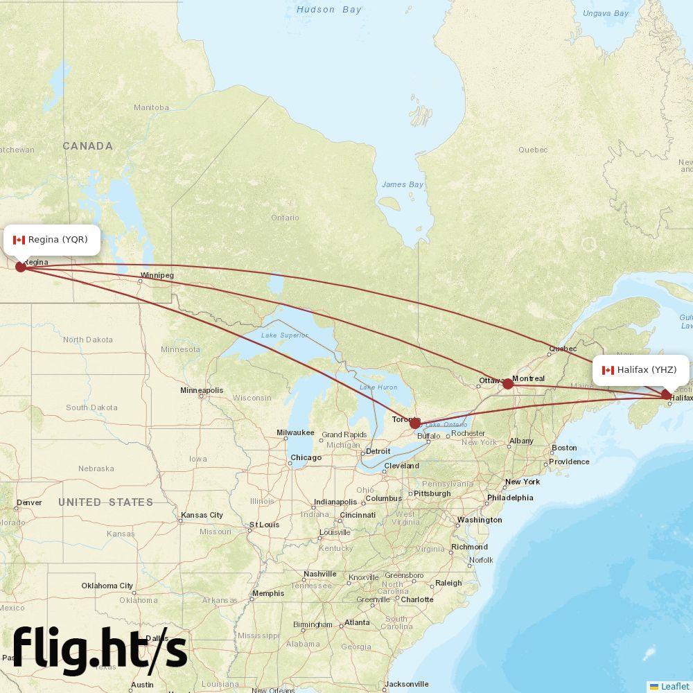 YHZ-YQR