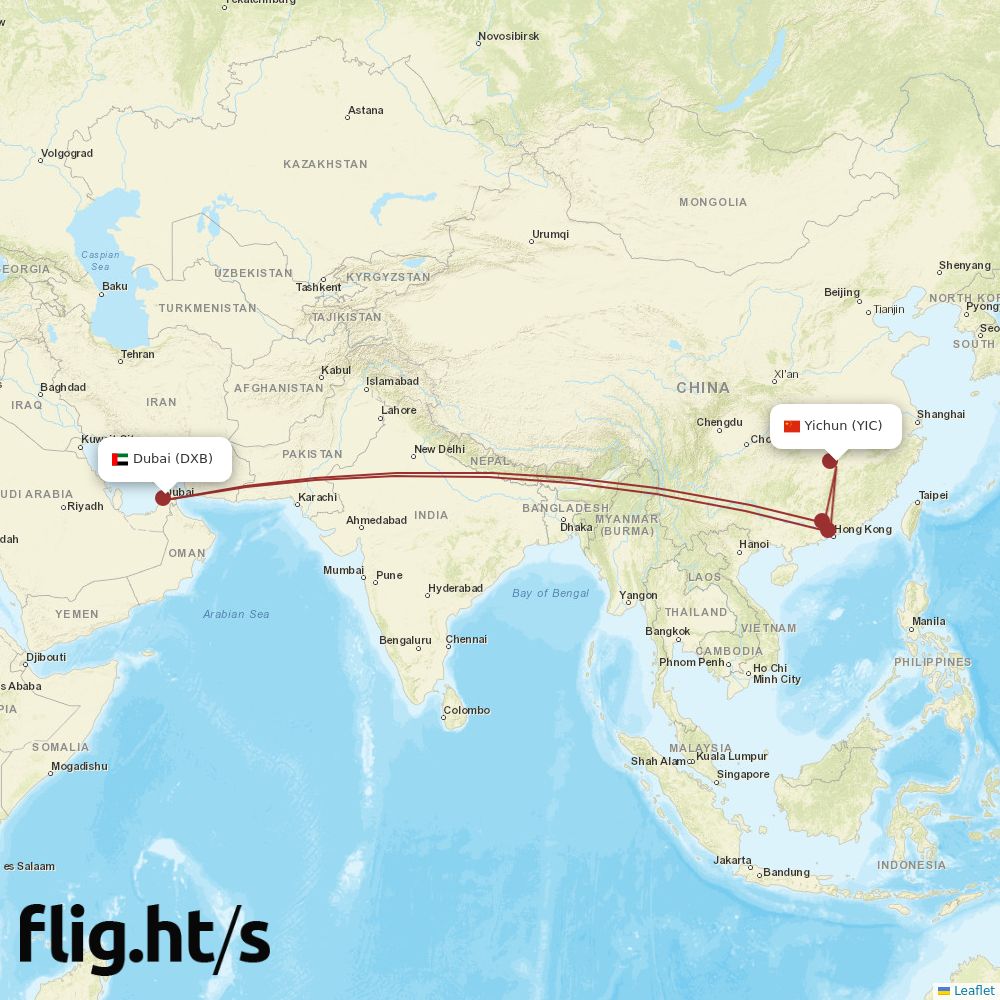 YIC-DXB