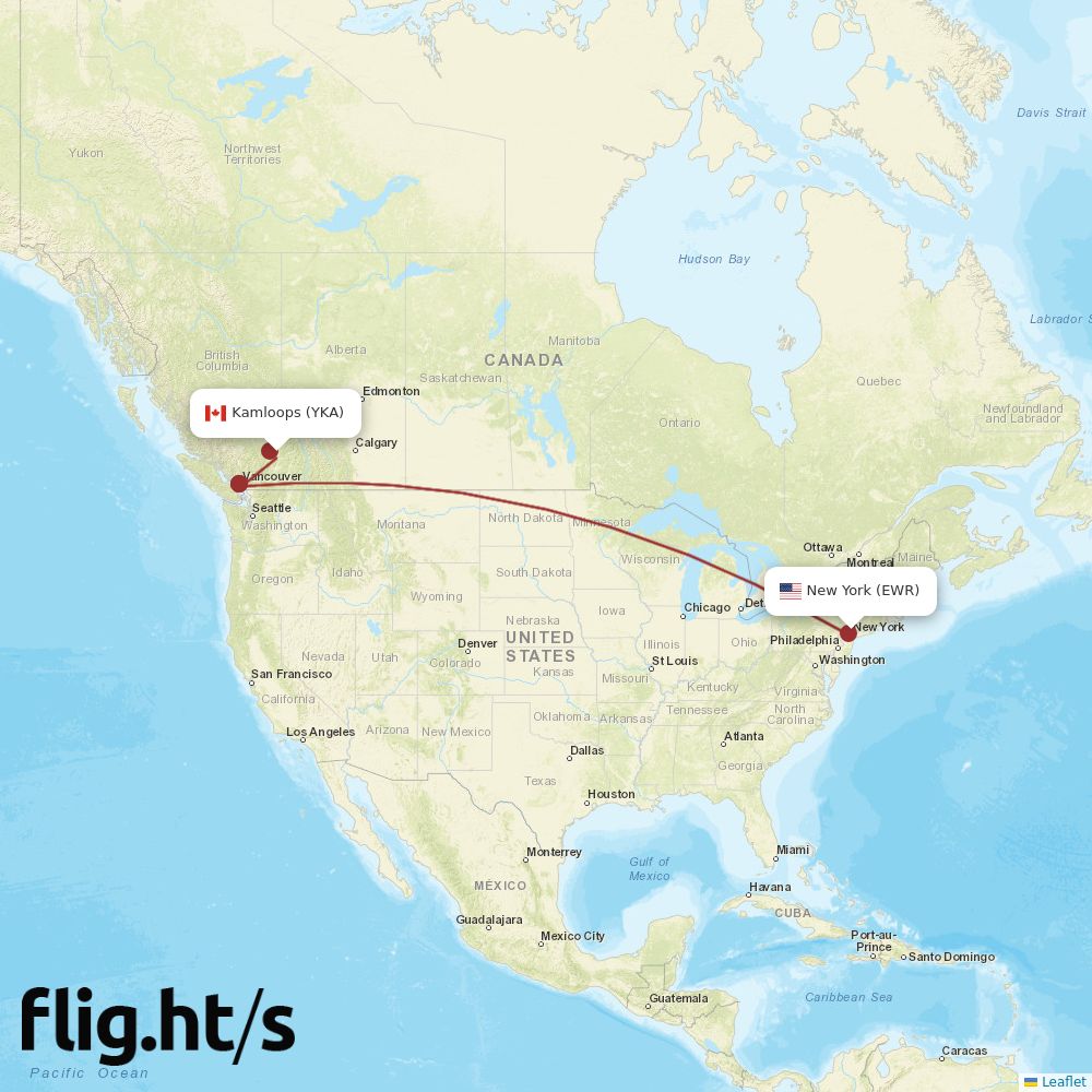 YKA-EWR
