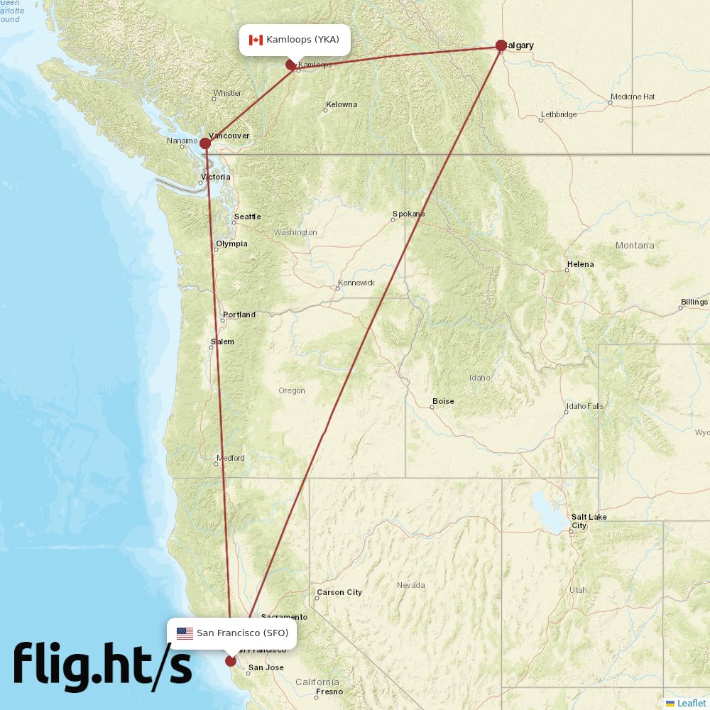 YKA-SFO
