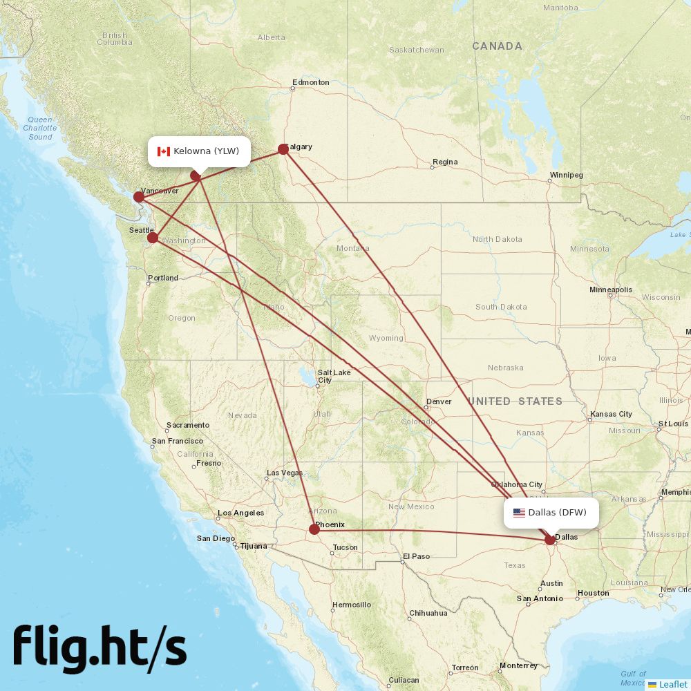 YLW-DFW