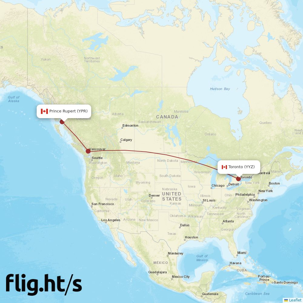 YPR-YYZ
