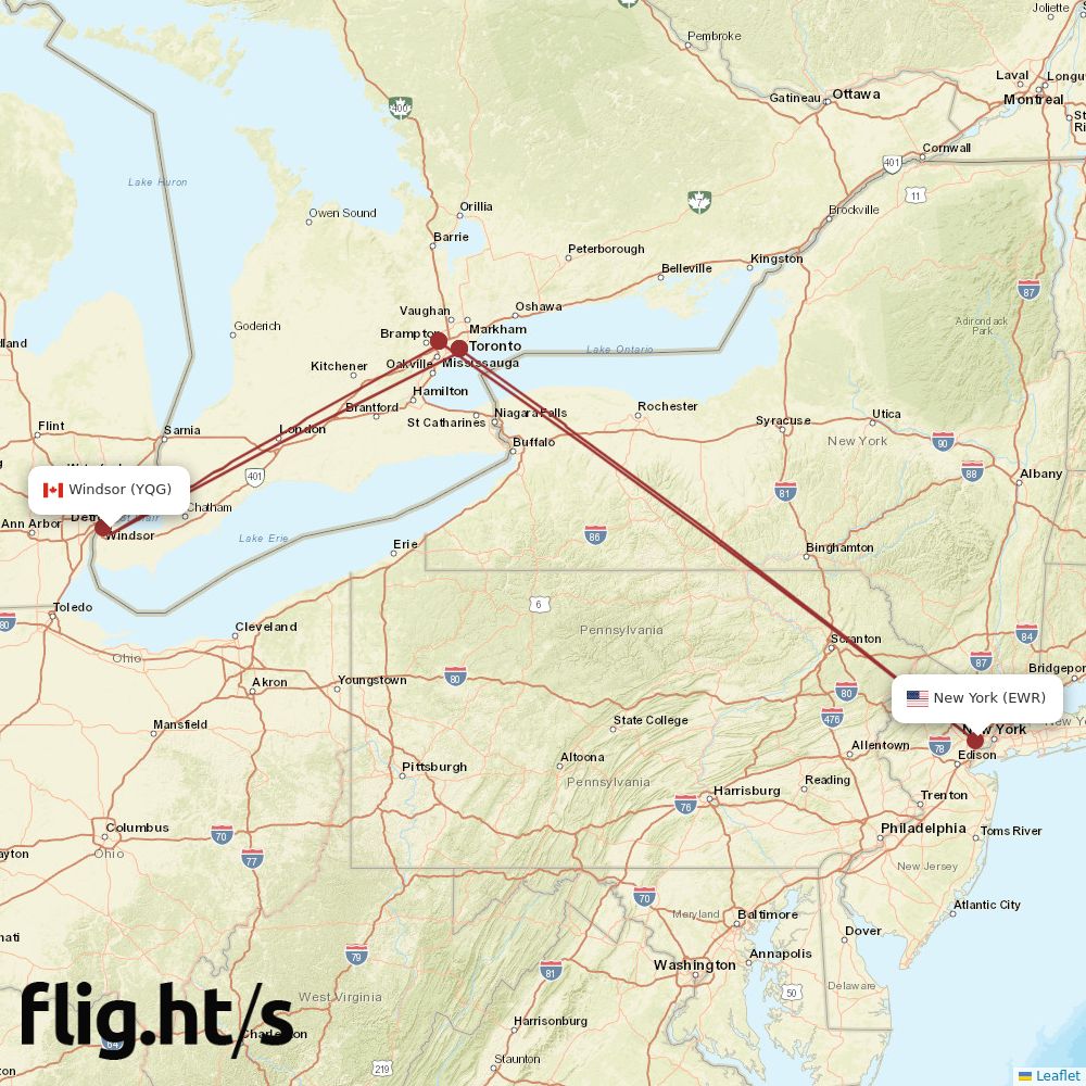 YQG-EWR