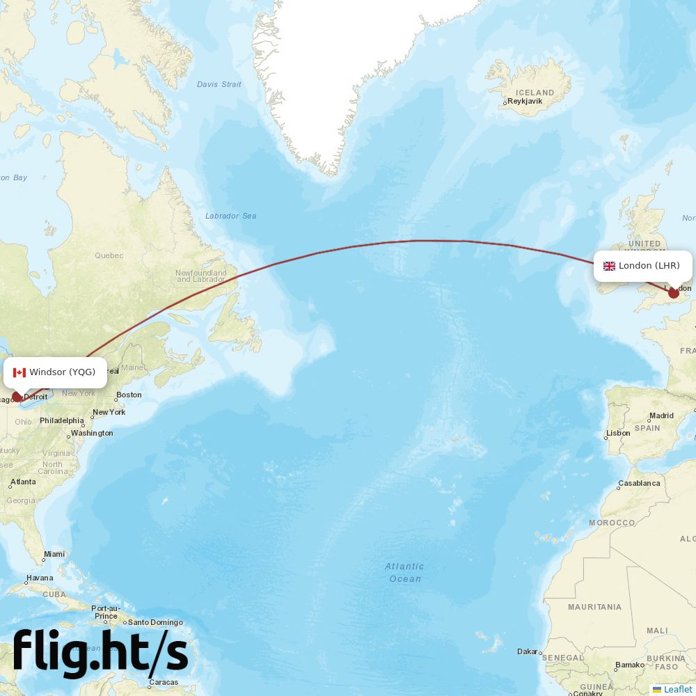 YQG-LHR