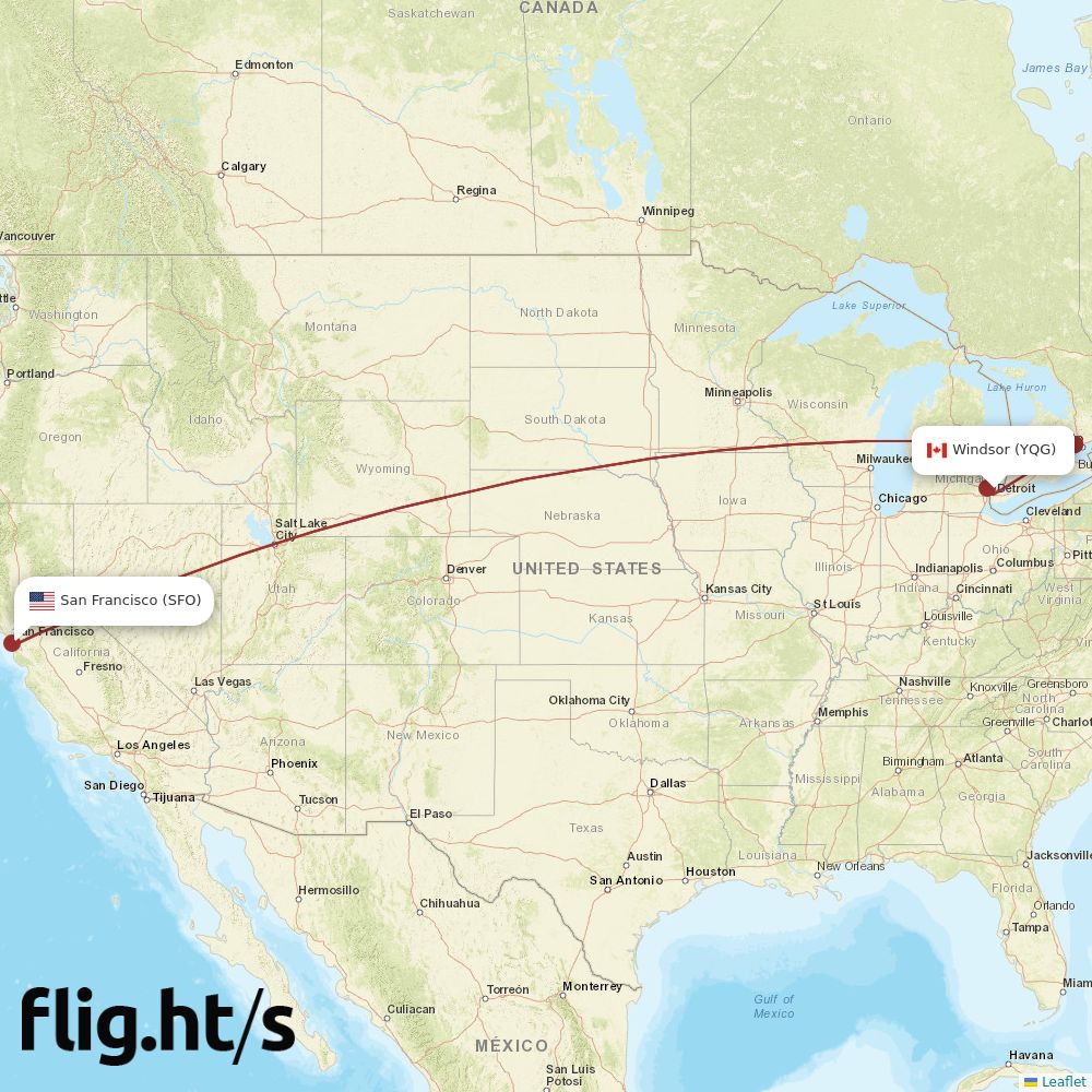 YQG-SFO
