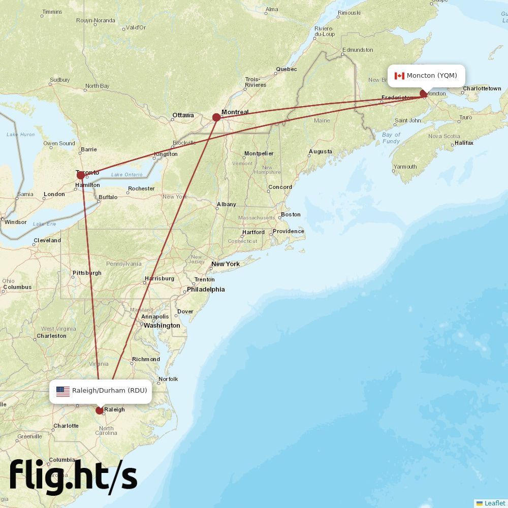 YQM-RDU