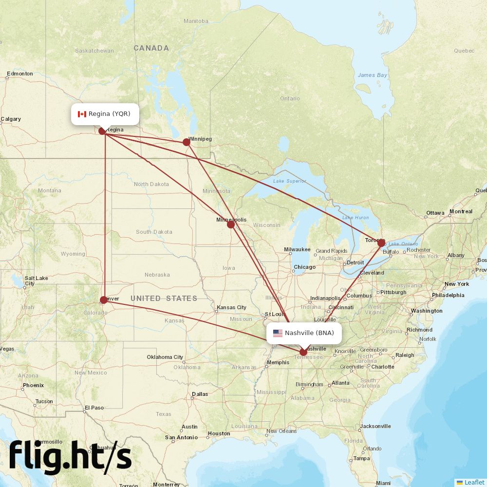 YQR-BNA