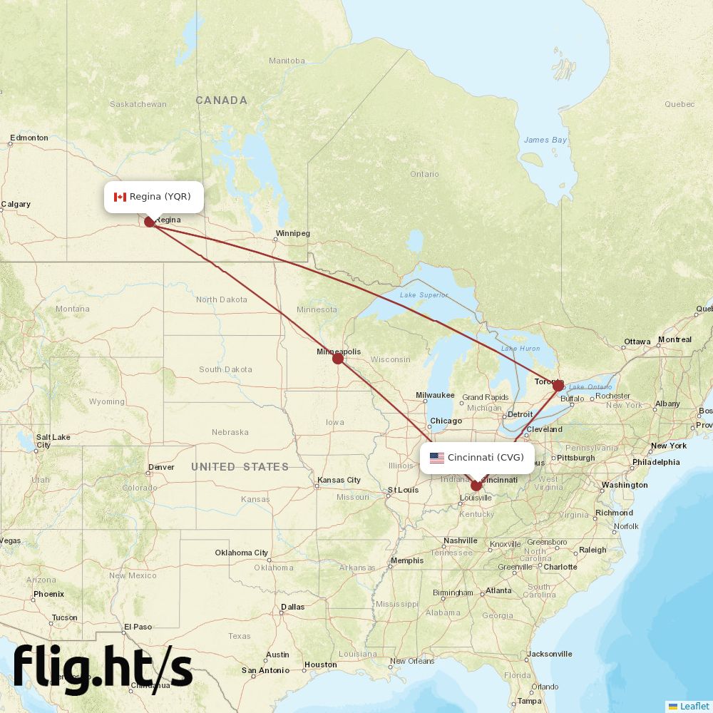 YQR-CVG